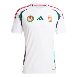 Hongarije Uitshirt EK 2024 Voetbalshirts Korte Mouw