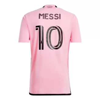 Inter Miami CF Lionel Messi #10 Thuisshirt 2024-2025 Voetbalshirt met Korte Mouw