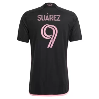Inter Miami CF Luis Suarez #9 Uitshirt 2024-2025 Voetbalshirt met Korte Mouw