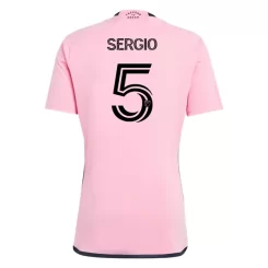 Inter Miami CF Sergio Busquets #5 Thuisshirt 2024-2025 Voetbalshirt met Korte Mouw