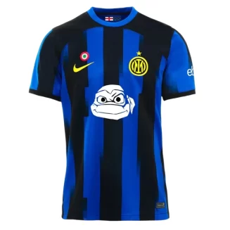 Inter Milan Thuisshirt Ninja Turtles 2023-2024 Voetbalshirt met Korte Mouw