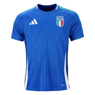 Italië Thuisshirt EK 2024 Voetbalshirts Korte Mouw