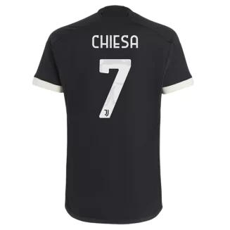 Juventus Federico Chiesa #7 Derde Shirt 2023-2024 Voetbalshirts Korte Mouw