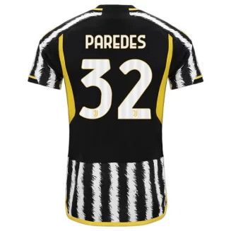 Juventus Leandro Paredes #32 Thuisshirt 2023-2024 Voetbalshirts Korte Mouw