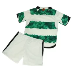 Kids Celtic Thuisshirt 2023-2024 Voetbalshirts Korte Mouw (+ Korte broeken)-1