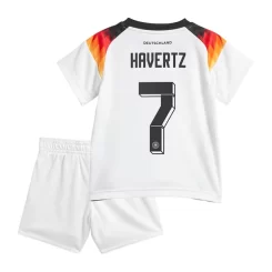 Kids Duitsland Kai Havertz #7 Thuisshirt EK 2024 Voetbalshirts Korte Mouw (+ Korte broeken)