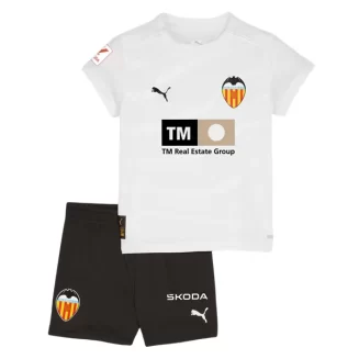 Kids Valencia CF Uitshirt 2023-2024 Voetbalshirt met Korte Mouw (+ Korte broeken)