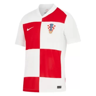 Kroatië Thuisshirt EK 2024 Voetbalshirts Korte Mouw