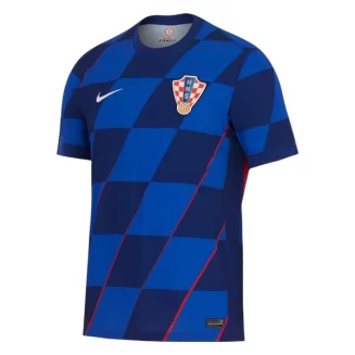 Kroatië Uitshirt EK 2024 Voetbalshirts Korte Mouw