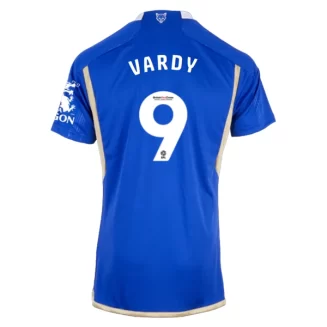 Leicester City Jamie Vardy #9 Thuisshirt 2023-2024 Voetbalshirt met Korte Mouw