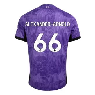 Liverpool Alexander-Arnold #66 Derde Shirt 2023-2024 Voetbalshirts Korte Mouw