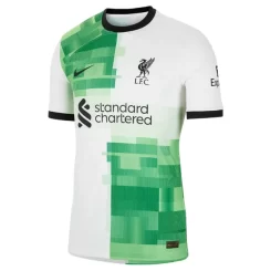 Liverpool Alexis Mac Allister #10 Uitshirt 2023-2024 Voetbalshirts Korte Mouw-1