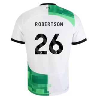 Liverpool Andrew Robertson #26 Uitshirt 2023-2024 Voetbalshirts Korte Mouw