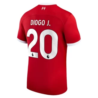 Liverpool Diogo Jota #20 Thuisshirt 2023-2024 Voetbalshirts Korte Mouw