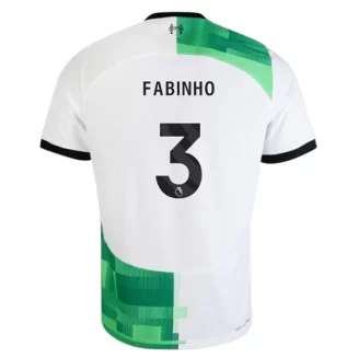 Liverpool Fabinho #3 Uitshirt 2023-2024 Voetbalshirts Korte Mouw