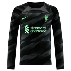 Liverpool Keeper Thuisshirt 2023-2024 Voetbalshirt met Lange Mouwen