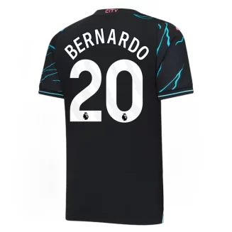 Manchester City Bernardo Silva #20 Derde Shirt 2023-2024 Voetbalshirts Korte Mouw