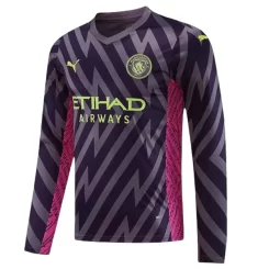 Manchester City Keeper Uitshirt 2023-2024 Voetbalshirt met Lange Mouwen