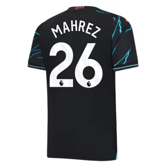 Manchester City Riyad Mahrez #26 Derde Shirt 2023-2024 Voetbalshirts Korte Mouw