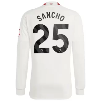Manchester United Jadon Sancho #25 Derde Shirt 2023-2024 Voetbalshirts Lange Mouwen