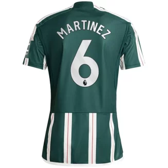 Manchester United Lisandro Martinez #6 Uitshirt 2023-2024 Voetbalshirts Korte Mouw