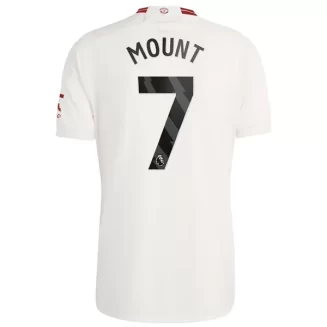 Manchester United Mason Mount #7 Derde Shirt 2023-2024 Voetbalshirts Korte Mouw