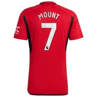 Manchester United Mason Mount #7 Thuisshirt 2023-2024 Voetbalshirts Korte Mouw