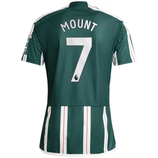 Manchester United Mason Mount #7 Uitshirt 2023-2024 Voetbalshirts Korte Mouw
