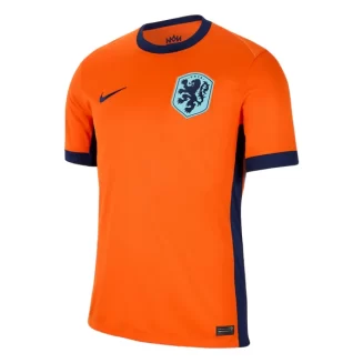 Nederland Thuisshirt EK 2024 Voetbalshirts Korte Mouw