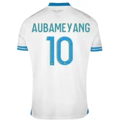 Olympique de Marseille Pierre-Emerick Aubameyang #10 Thuisshirt 2023-2024 Voetbalshirt met Korte Mouw