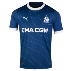 Olympique de Marseille Pierre-Emerick Aubameyang #10 Uitshirt 2023-2024 Voetbalshirt met Korte Mouw-1