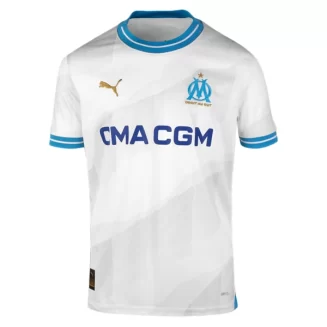 Olympique de Marseille Thuisshirt 2023-2024 Voetbalshirt met Korte Mouw