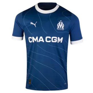 Olympique de Marseille Uitshirt 2023-2024 Voetbalshirt met Korte Mouw