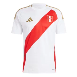 Peru Thuisshirt Copa América 2024 Voetbalshirts Korte Mouw
