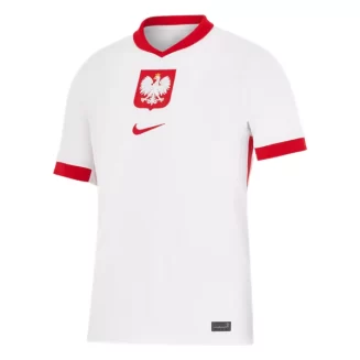 Polen Thuisshirt EK 2024 Voetbalshirts Korte Mouw