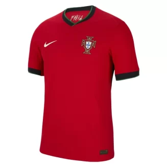 Portugal Thuisshirt EK 2024 Voetbalshirts Korte Mouw