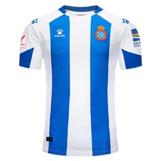 RCD Espanyol Thuisshirt 2023-2024 Voetbalshirt met Korte Mouw