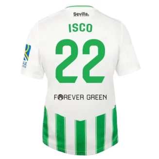 Real Betis Isco #22 Thuisshirt 2023-2024 Voetbalshirt met Korte Mouw