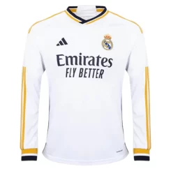 Real Madrid Luka Modric #10 Thuisshirt 2023-2024 Voetbalshirt met Lange Mouwen-1