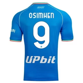 SSC Napoli Victor Osimhen #9 Thuisshirt 2023-2024 Voetbalshirt met Korte Mouw