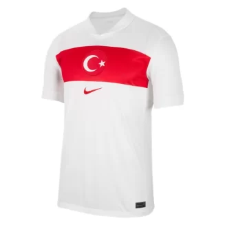 Turkije Thuisshirt EK 2024 Voetbalshirts Korte Mouw