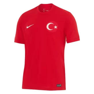 Turkije Uitshirt EK 2024 Voetbalshirts Korte Mouw