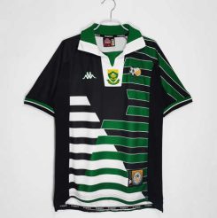 Zuid-Afrika 1998 Uitshirt Korte Mouw Klassieke Retro Voetbalshirts