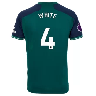 Arsenal Ben White #4 Derde Shirt 2023-2024 Voetbalshirts Korte Mouw