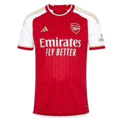 Arsenal Ben White #4 Thuisshirt 2023-2024 Voetbalshirts Korte Mouw-1