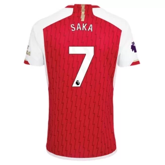 Arsenal Bukayo Saka #7 Thuisshirt 2023-2024 Voetbalshirts Korte Mouw