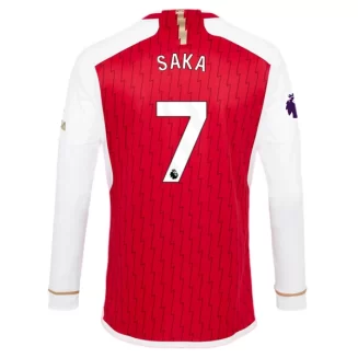 Arsenal Bukayo Saka #7 Thuisshirt 2023-2024 Voetbalshirts Lange Mouwen