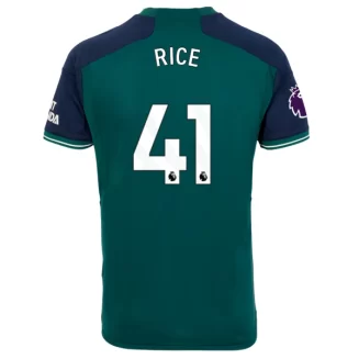 Arsenal Declan Rice #41 Derde Shirt 2023-2024 Voetbalshirts Korte Mouw