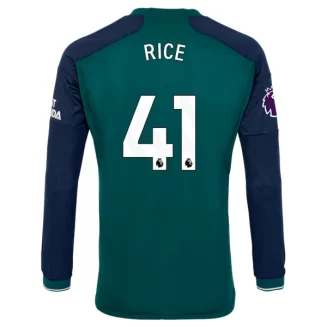 Arsenal Declan Rice #41 Derde Shirt 2023-2024 Voetbalshirts Lange Mouwen