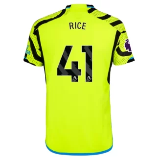 Arsenal Declan Rice #41 Uitshirt 2023-2024 Voetbalshirts Korte Mouw